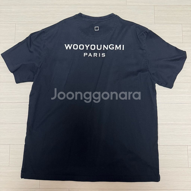 우영미 백로고 반팔 사이즈 50--1