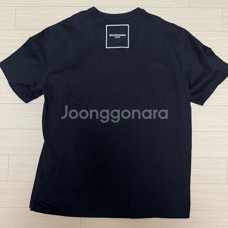 우영미 백로고 반팔 사이즈 50--3