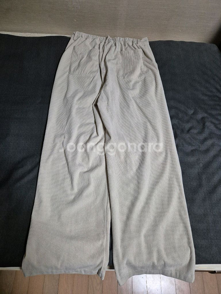 굿라이프웍스 세미 와이드 코듀로이 팬츠--2