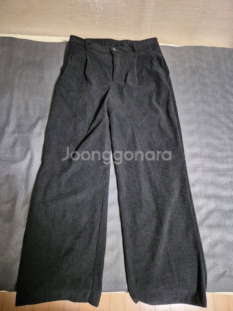 굿라이프웍스 세미 와이드 코듀로이 팬츠--1
