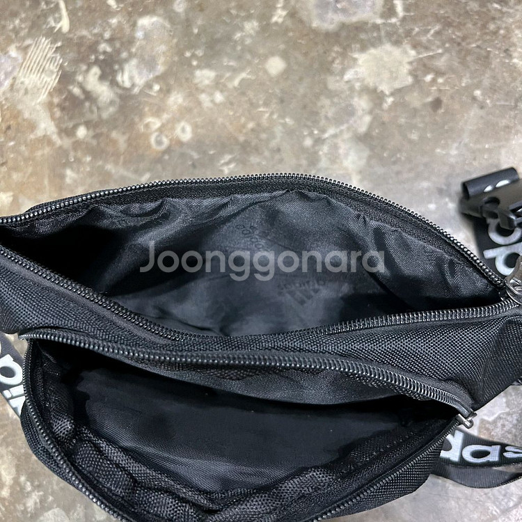 아디다스 트레포일 로고 힙색 슬링백 가방 메신저백 남녀공용--3