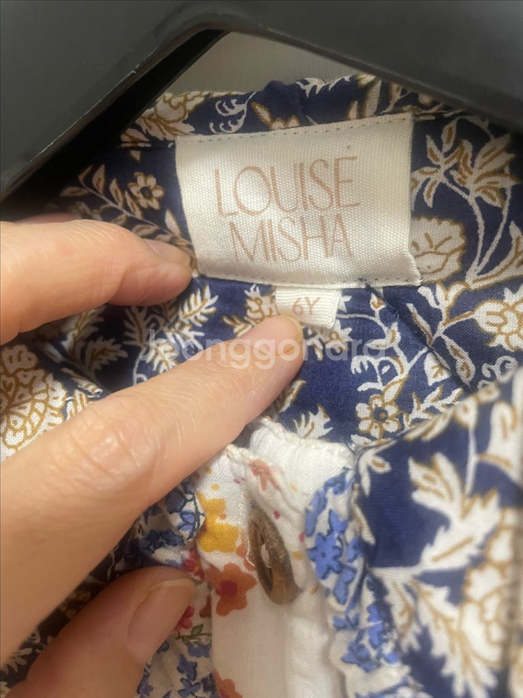 루이스미샤 패치워크 퀼팅쟈켓 6y--2