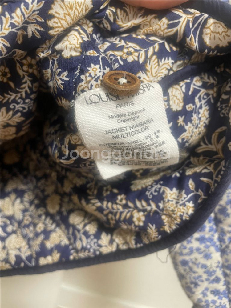 루이스미샤 패치워크 퀼팅쟈켓 6y--3