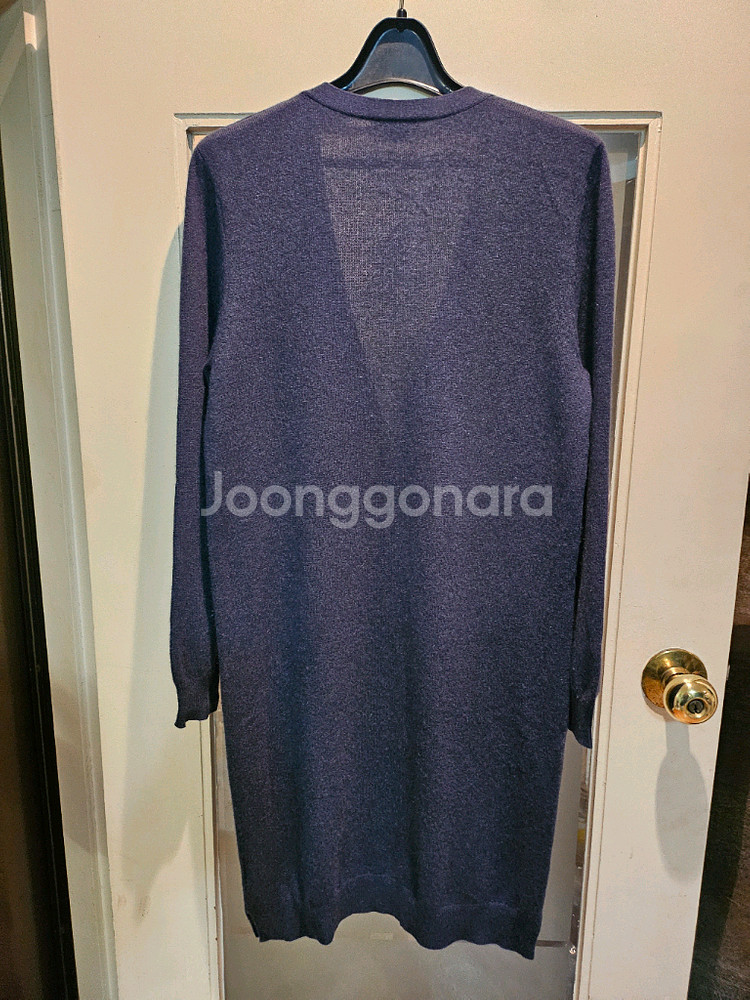 띠어리 캐시미어100 니트가디건 S--3