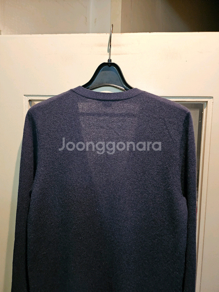 띠어리 캐시미어100 니트가디건 S--4