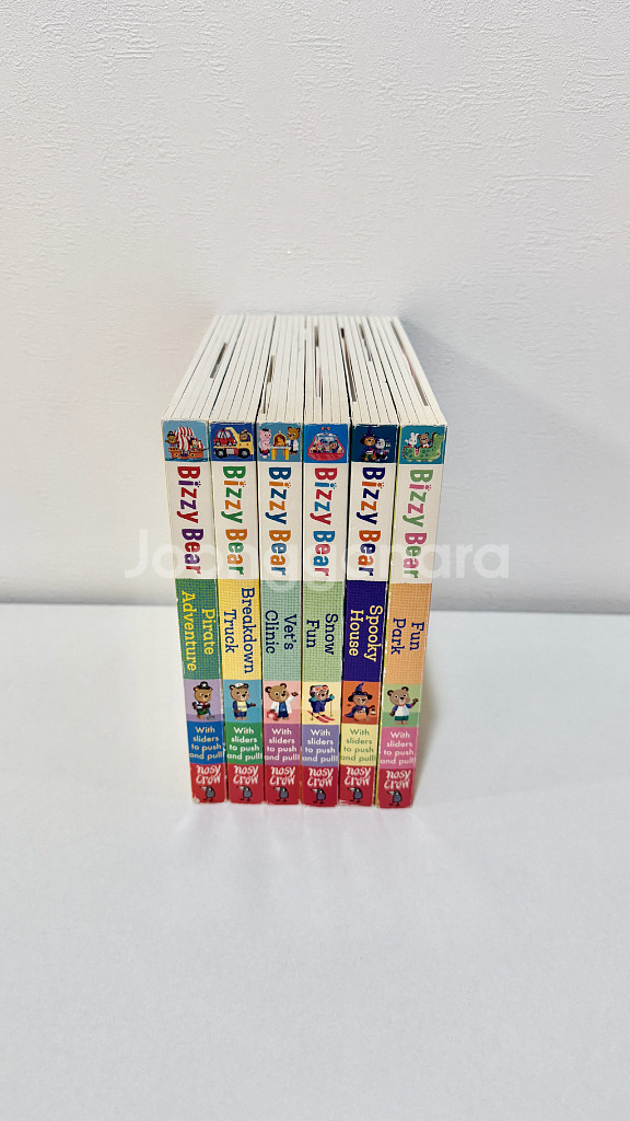 Bizzy Bear 비지베어 영어 원서 6권 세트--0