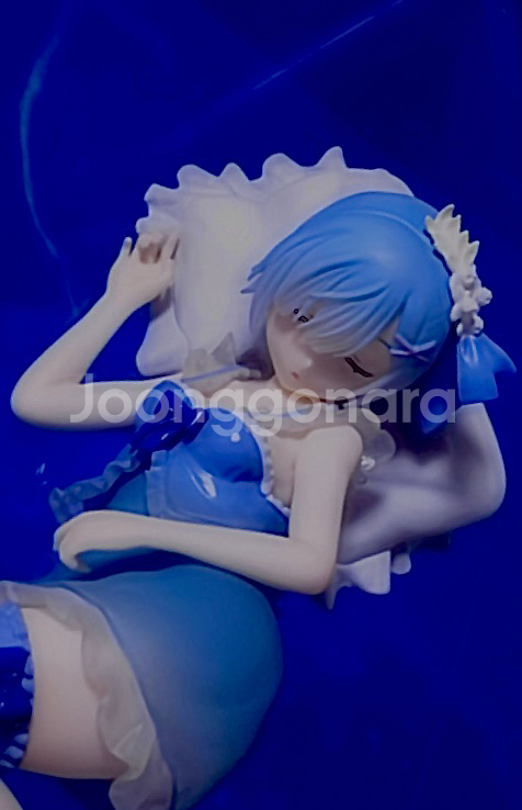 리제로 렘 쿠지 c상 피규어 미소녀 파자마 누운렘 누워있는렘--1