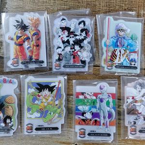 드래곤볼 40주년 기념 제일복권 굿즈 판매!(아크릴,클리어파일,스티커,미니피규어)