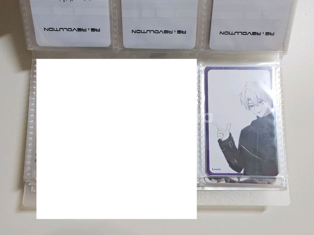 리레볼루션 하트 롯데시네마 포카 10장--4