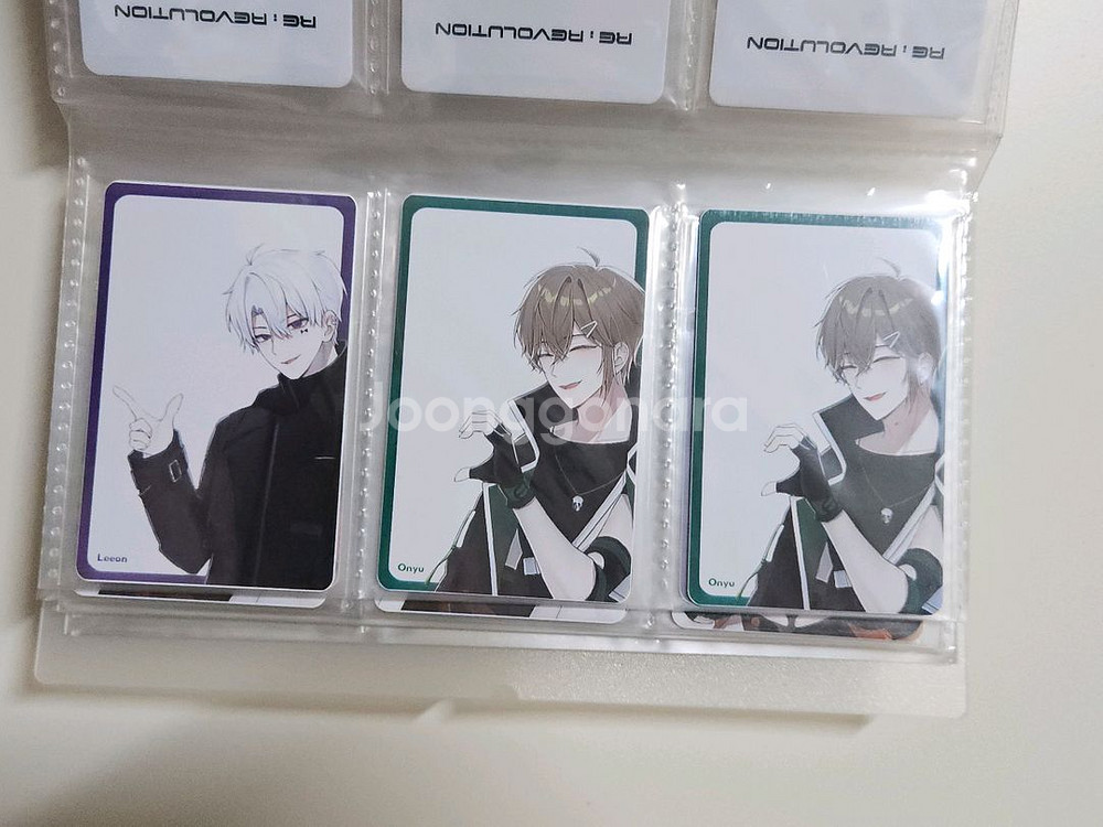 리레볼루션 하트 롯데시네마 포카 10장--3