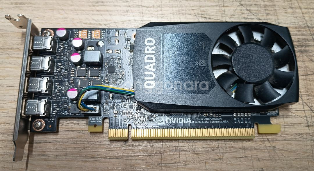 NVIDIA Quadro P1000 4GB LP 버전--0