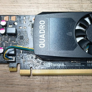 NVIDIA Quadro P1000 4GB LP 버전