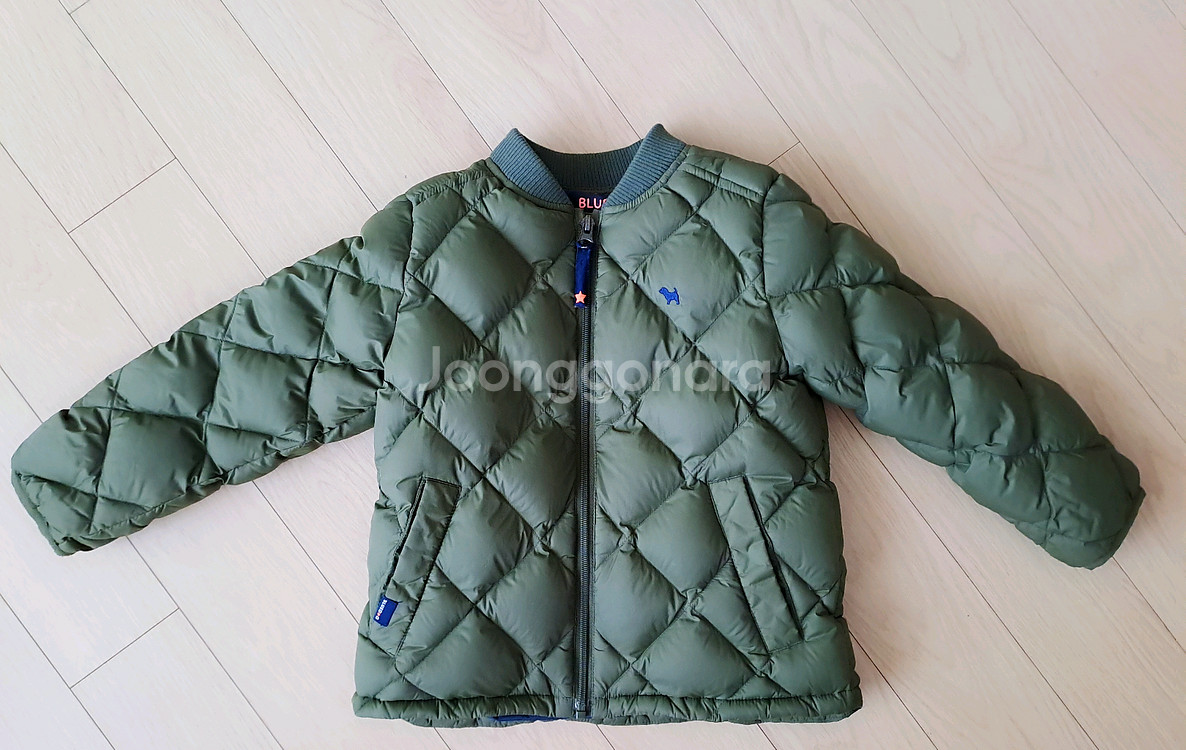 블루독키즈 덕다운 솜털경량패딩^^--0