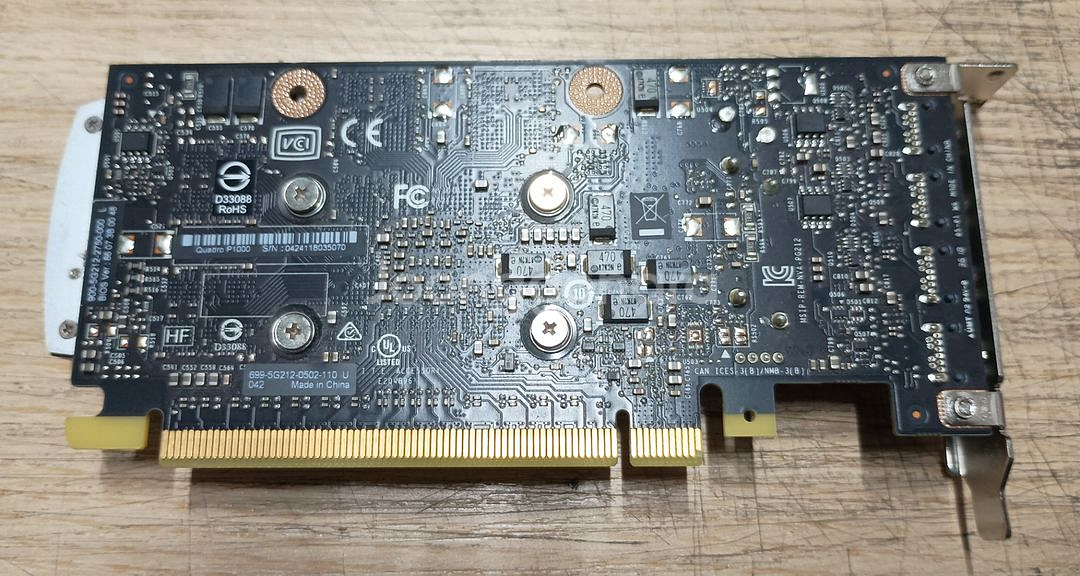 NVIDIA Quadro P1000 4GB LP 버전--1