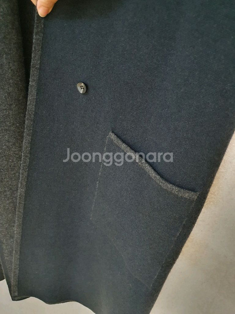 보티첼리 BOTTICELLI 캐시미어 100% 후드 베스트--3