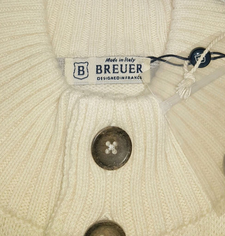 새제품) 159만원 브로이어 캐시미어100 가디건110--6