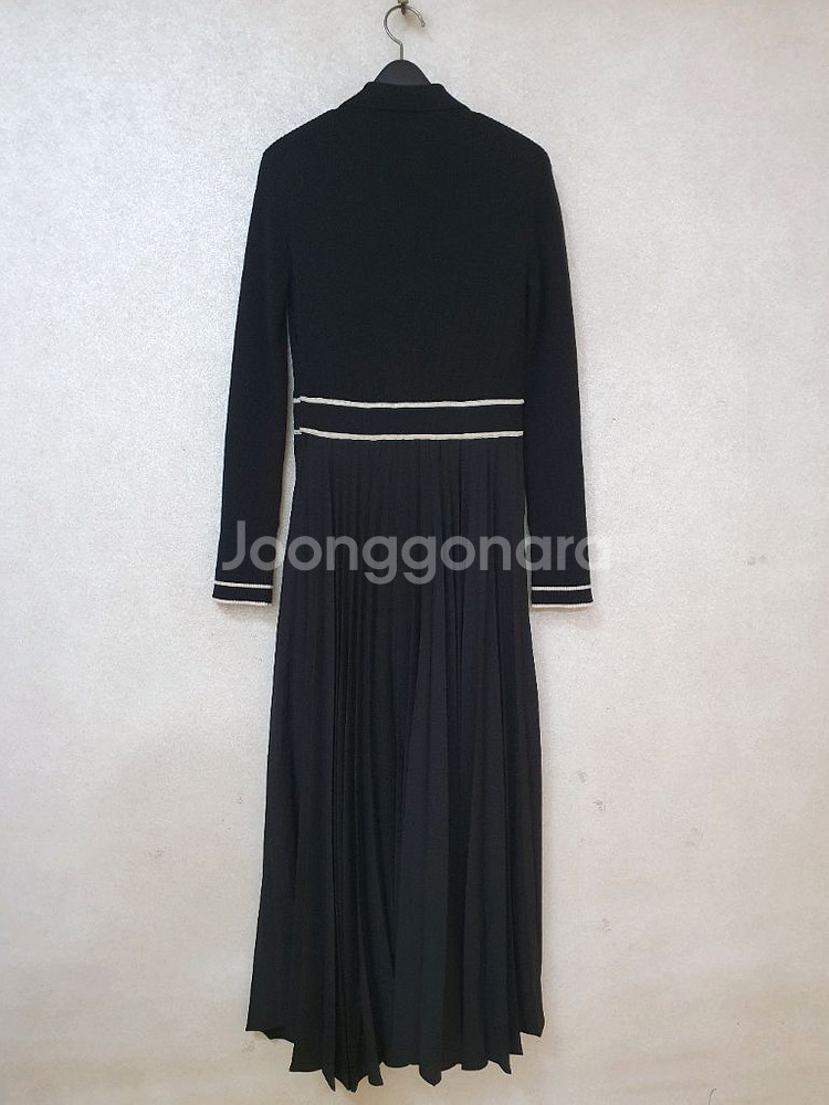 질스튜어트 JILLSTUART 울 니트 플리츠 원피스--8