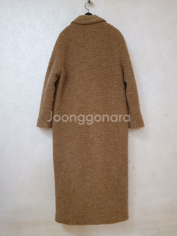 빔바이롤라 BIMBAYLOLA 카멜 부클레 코트--8