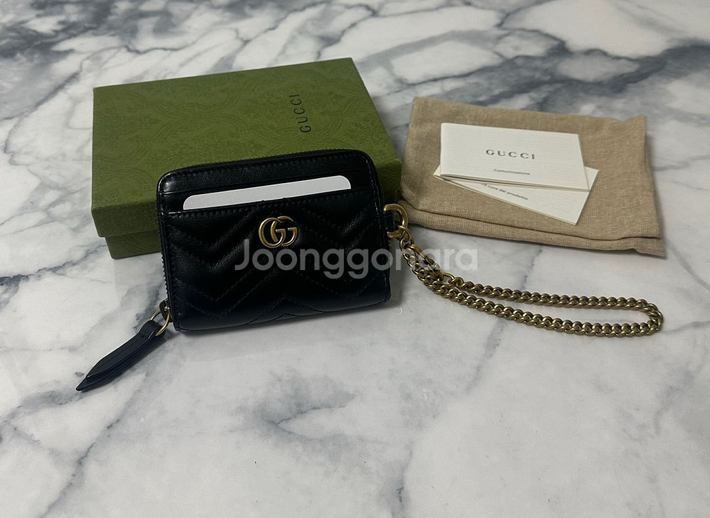 [새상품] 구찌 마몬트 체인 여성 지갑--0