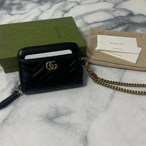 [새상품] 구찌 마몬트 체인 여성 지갑