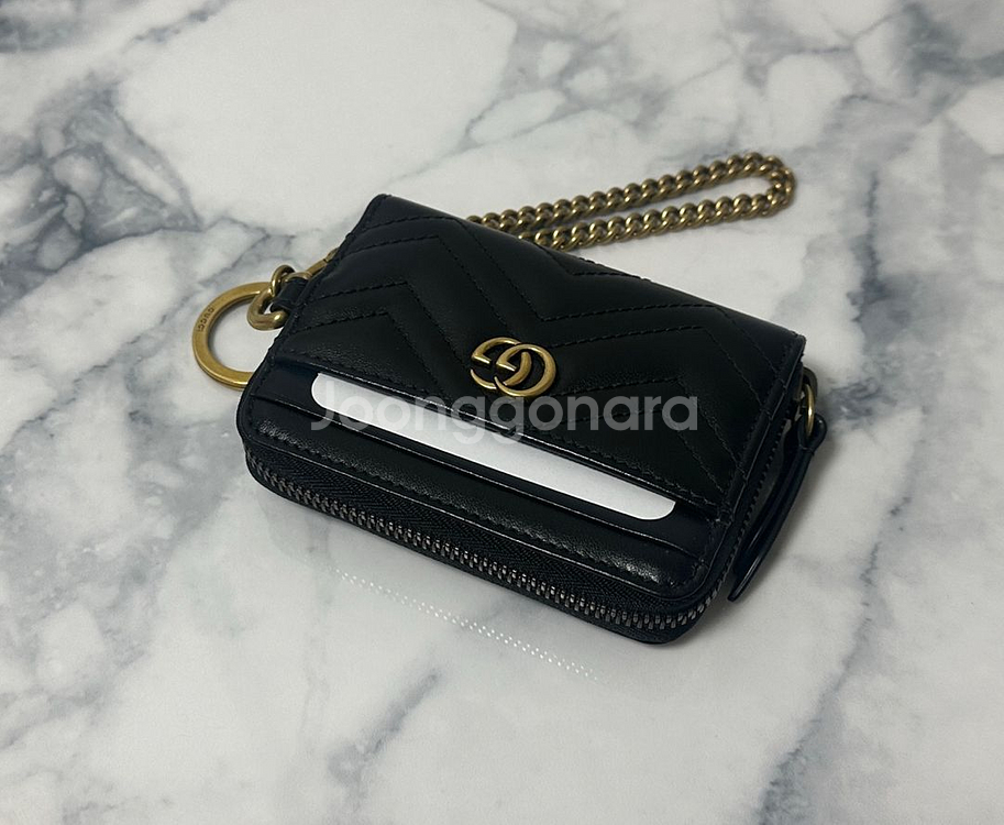 [새상품] 구찌 마몬트 체인 여성 지갑--1