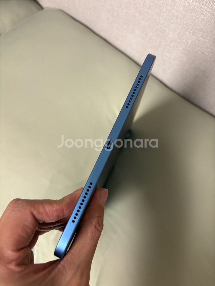 아이패드 11세대 A16 블루 128GB--3