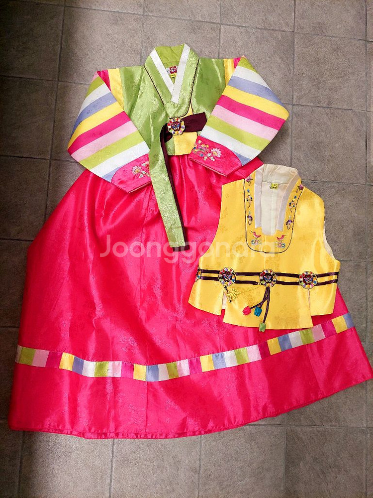 예닮 여아 한복 6호 (105-115cm)--0