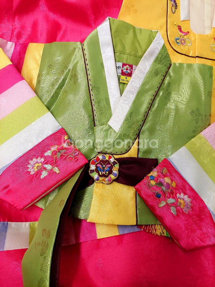 예닮 여아 한복 6호 (105-115cm)--4