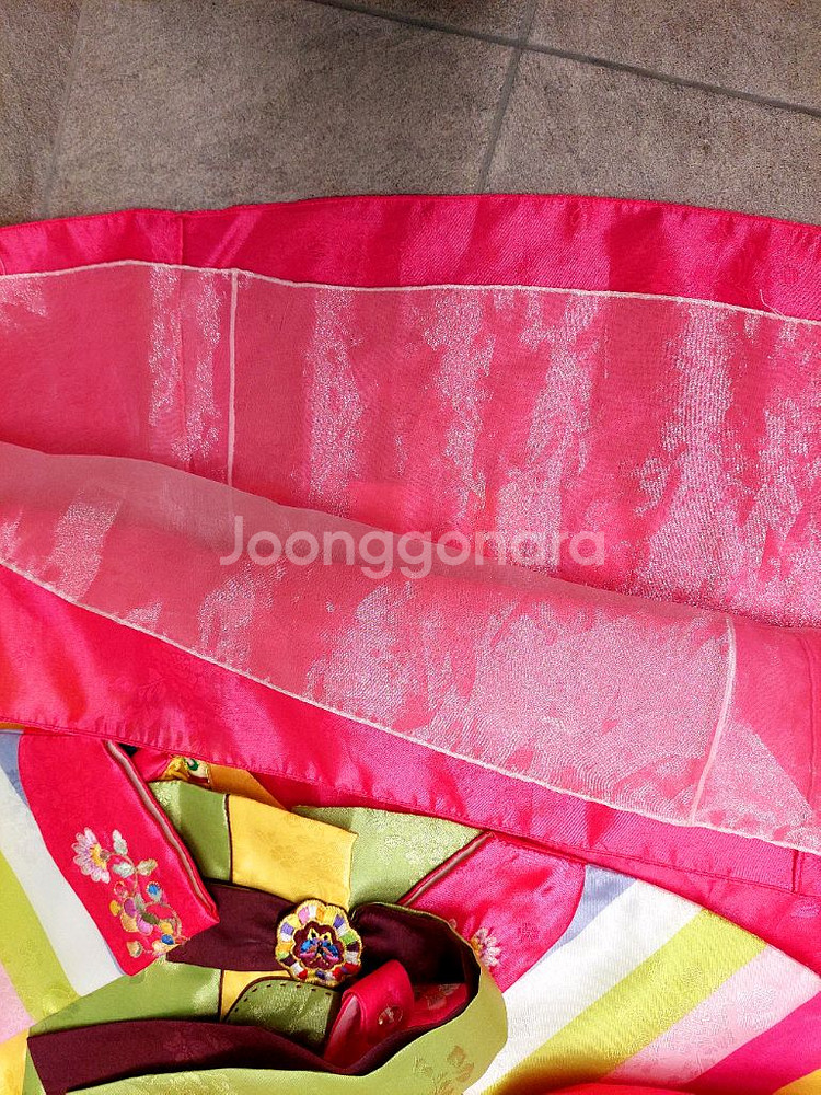 예닮 여아 한복 6호 (105-115cm)--7