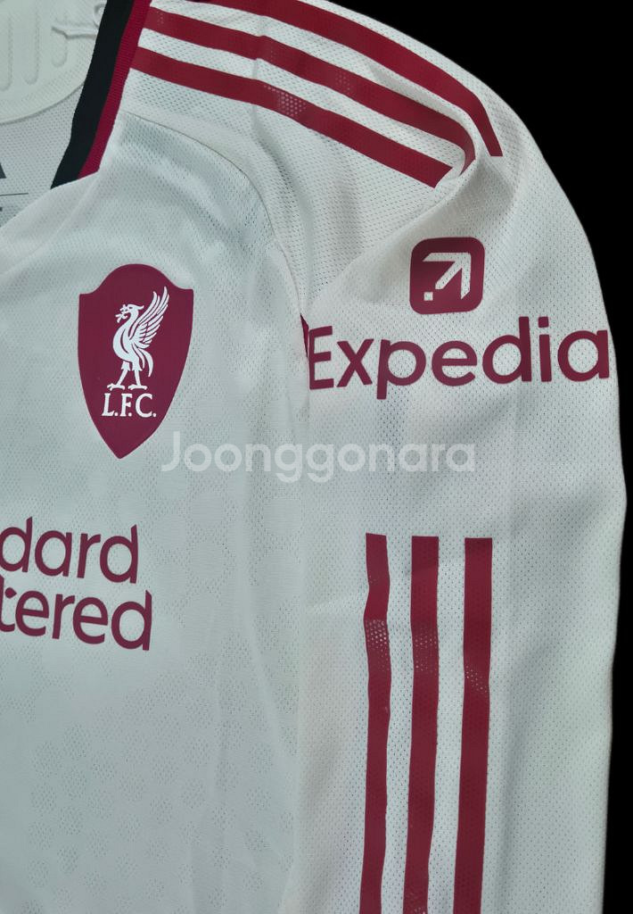 25 26 리버풀 어웨이 소보슬라이 긴팔 유니폼 XL--4
