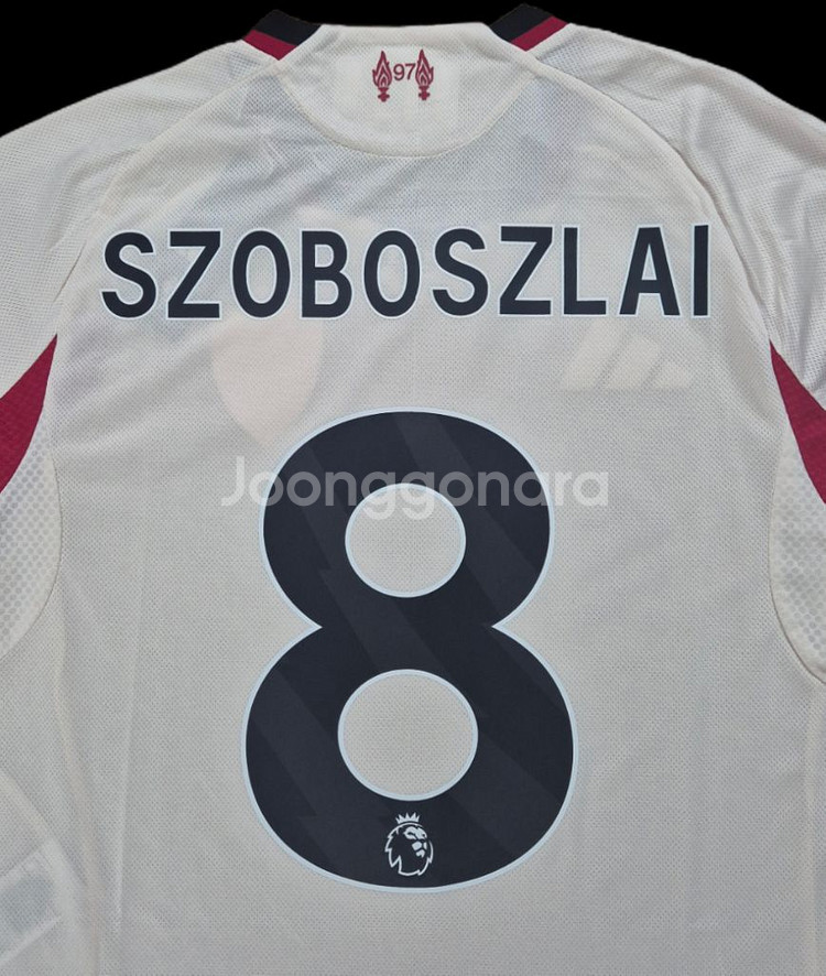 25 26 리버풀 어웨이 소보슬라이 긴팔 유니폼 XL--5