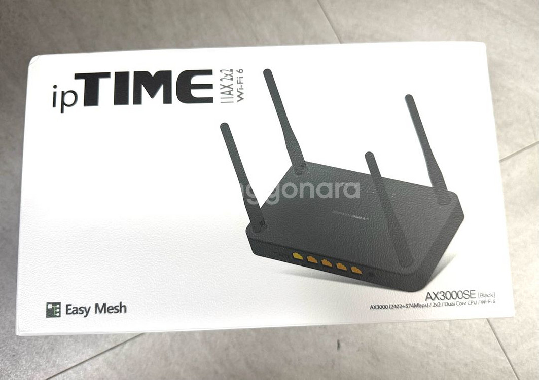 ipTIME AX3000SE WiFi6 공유기 미개봉 새제품--0