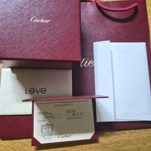 정품 까르띠에 오리지날 러브 팔찌 19호