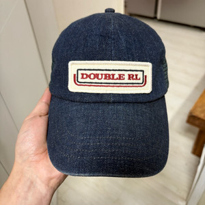 더블알엘 데님 캡