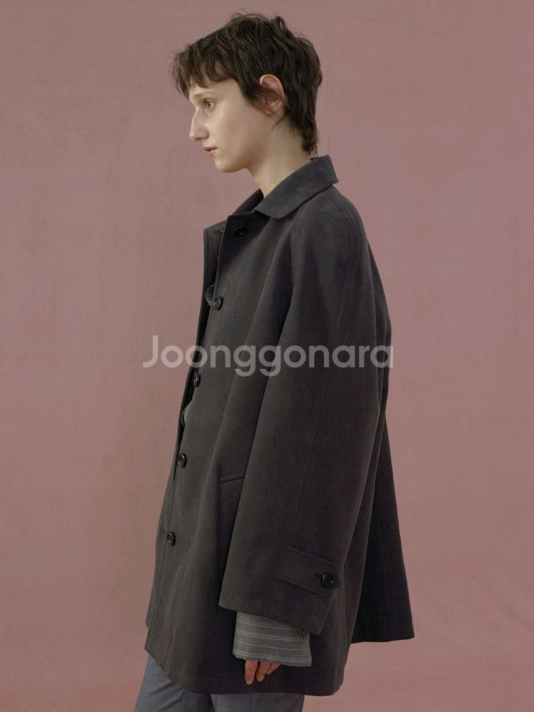 리본빛 nutty suede trench coat charcoal--3