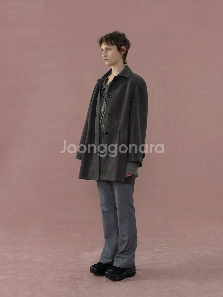 리본빛 nutty suede trench coat charcoal--1