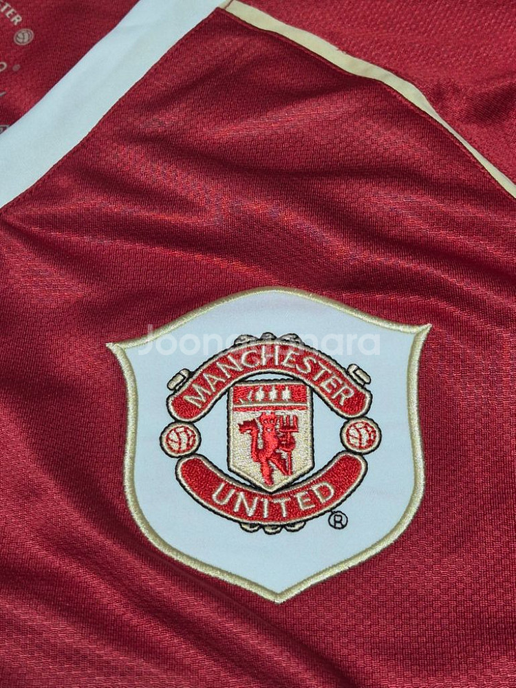 06-07 맨유 홈 박지성 긴팔 유니폼 L사이즈 레플리카--3