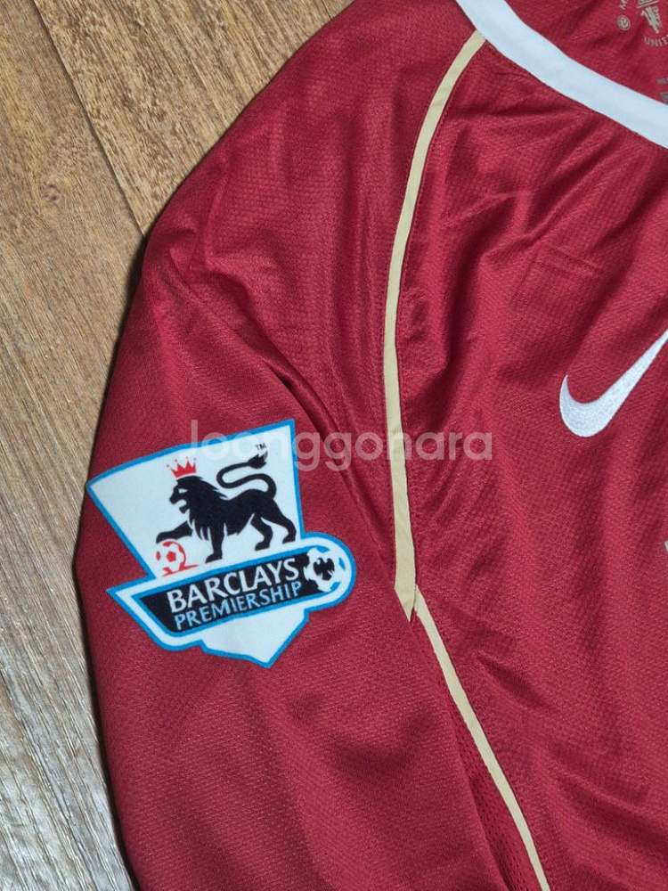 06-07 맨유 홈 박지성 긴팔 유니폼 L사이즈 레플리카--4