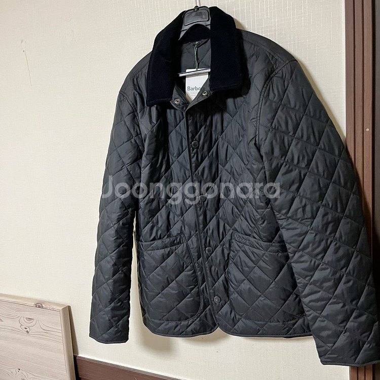 [새상품] 바버 린드필드 퀼팅 블랙 자켓 S사이즈--1