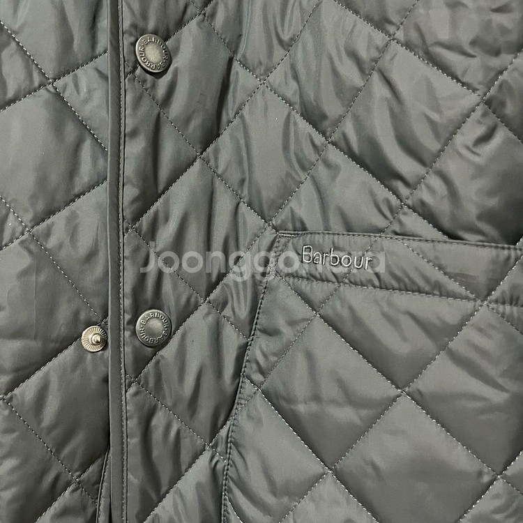 [새상품] 바버 린드필드 퀼팅 블랙 자켓 S사이즈--5