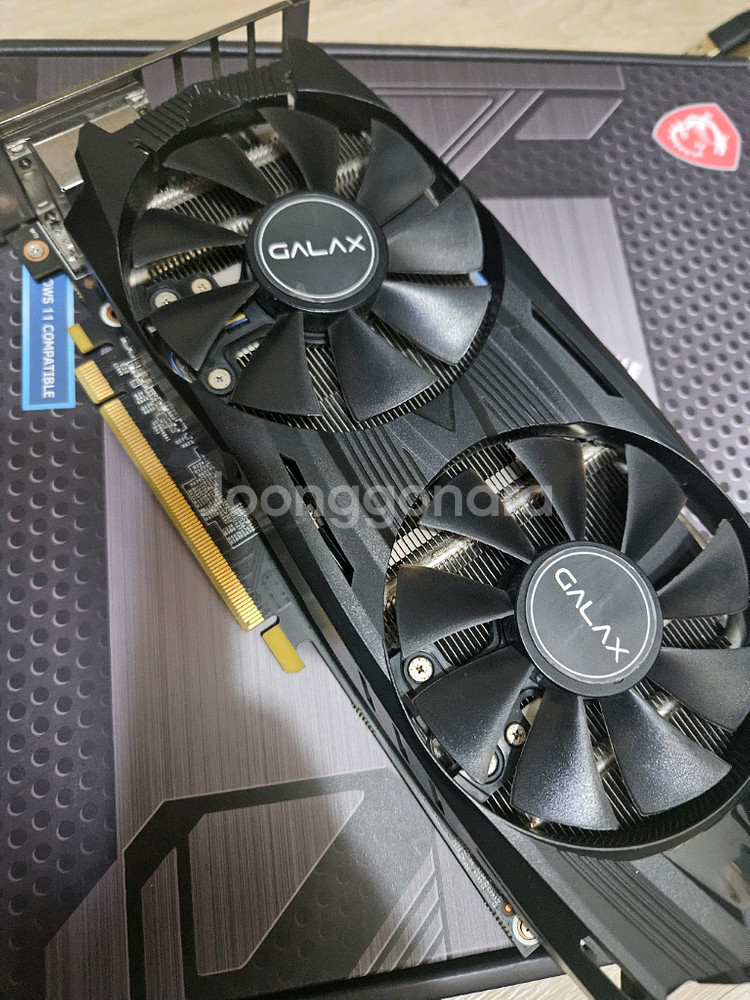GALAX GTX 1060 3gb 그래픽카드--0