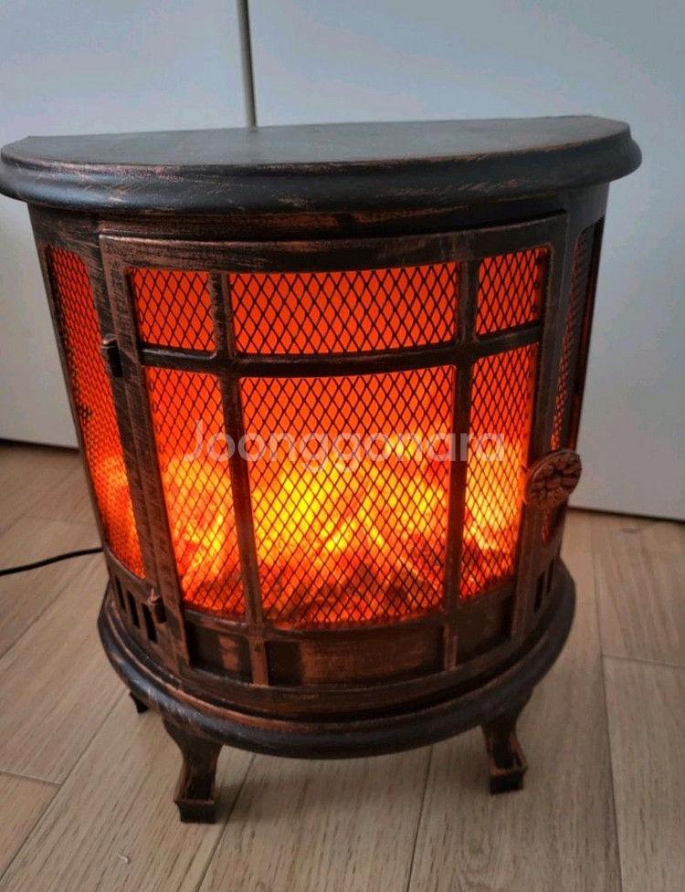 트렌디큐브 벽난로 무드등--1