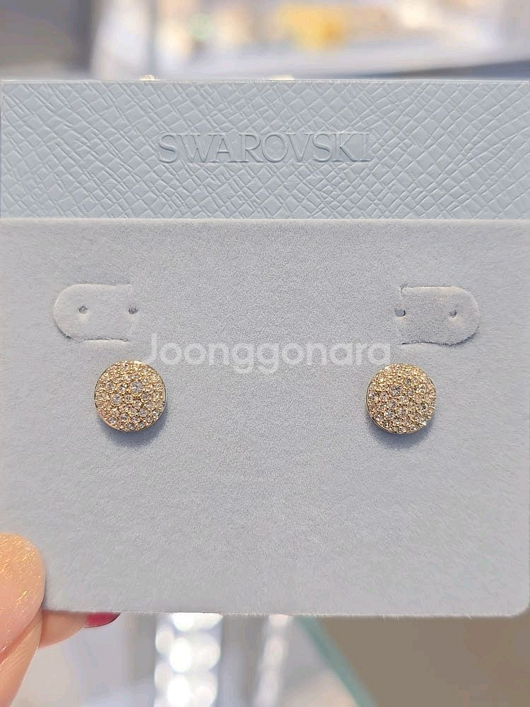 (새상품) 스와로브스키 귀걸이--6