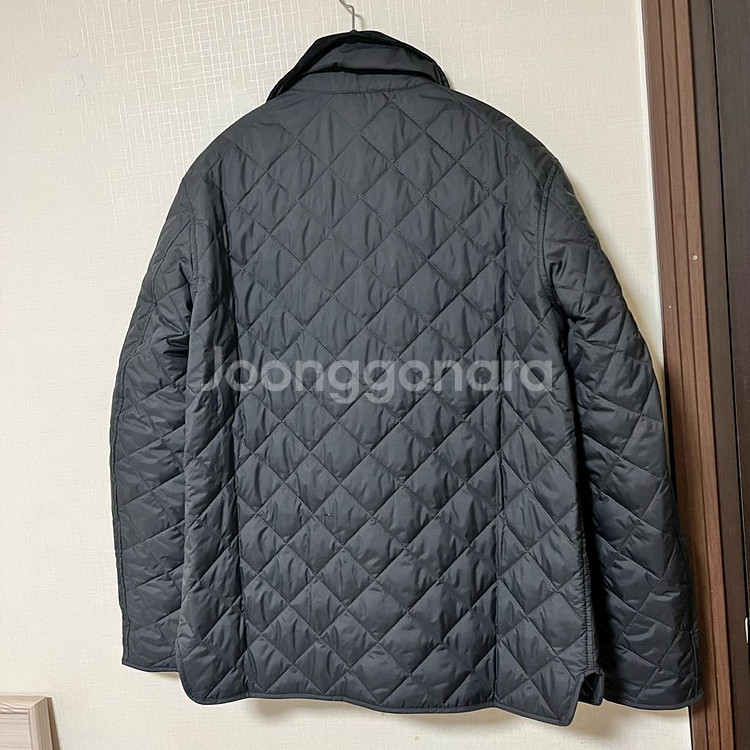 [새상품] 바버 린드필드 퀼팅 블랙 자켓 S사이즈--7