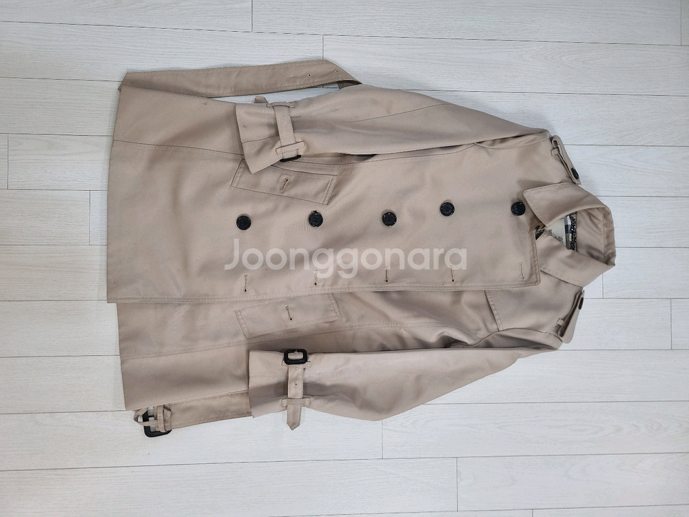 버버리 트렌치코트 46사이즈--0
