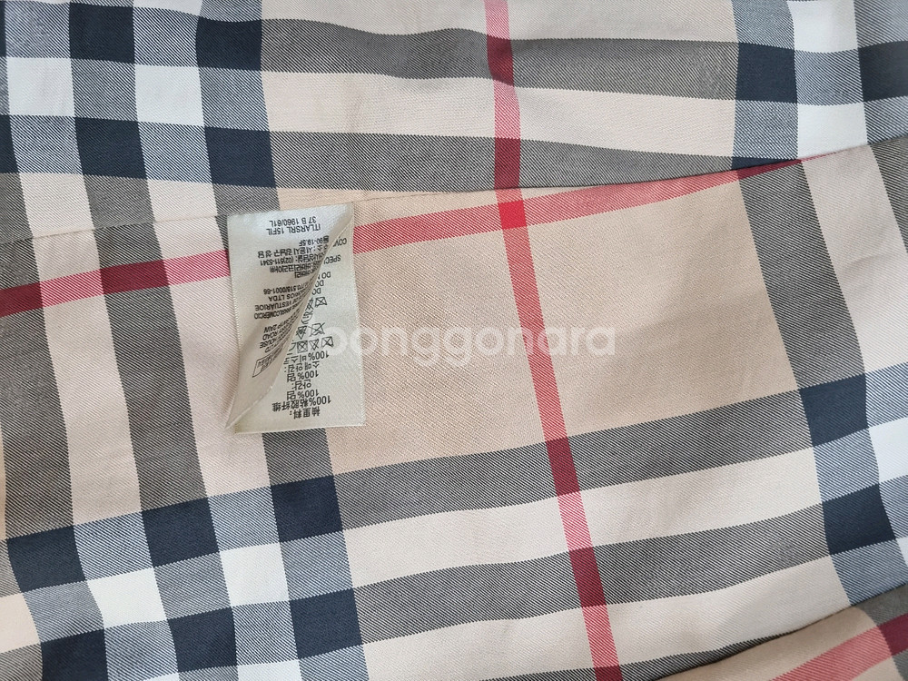 버버리 트렌치코트 46사이즈--2