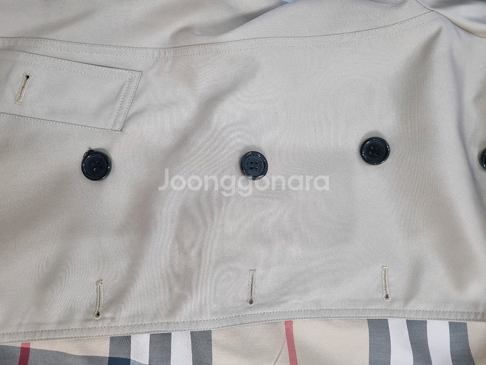 버버리 트렌치코트 46사이즈--1