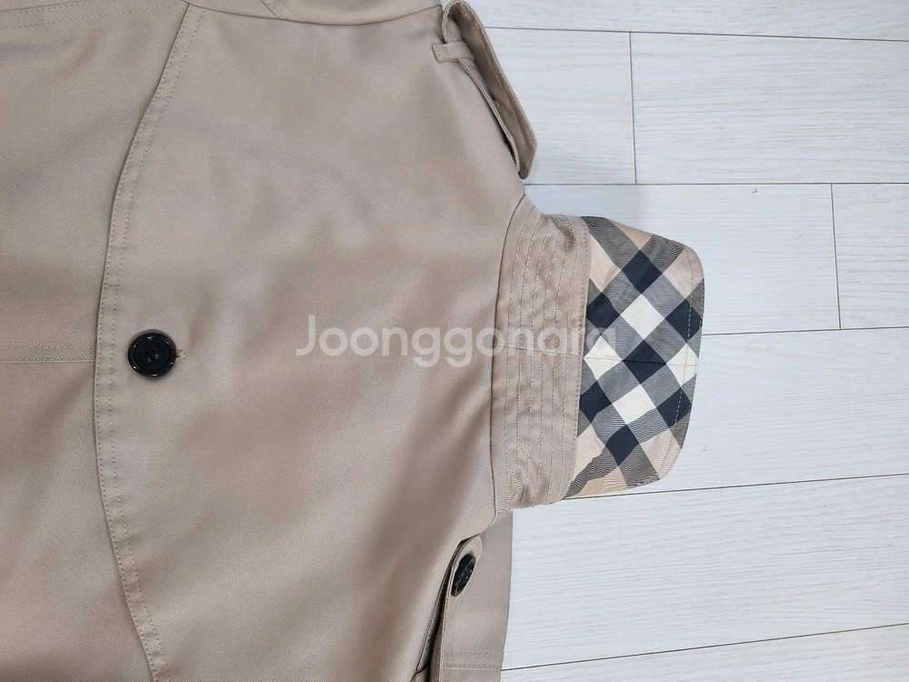 버버리 트렌치코트 46사이즈--6