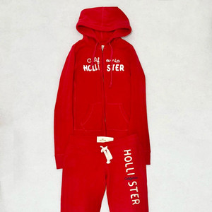 급처 쿨거시네고) 홀리스터 후드 집업S + Y2K 세트 바지S 아베크롬비