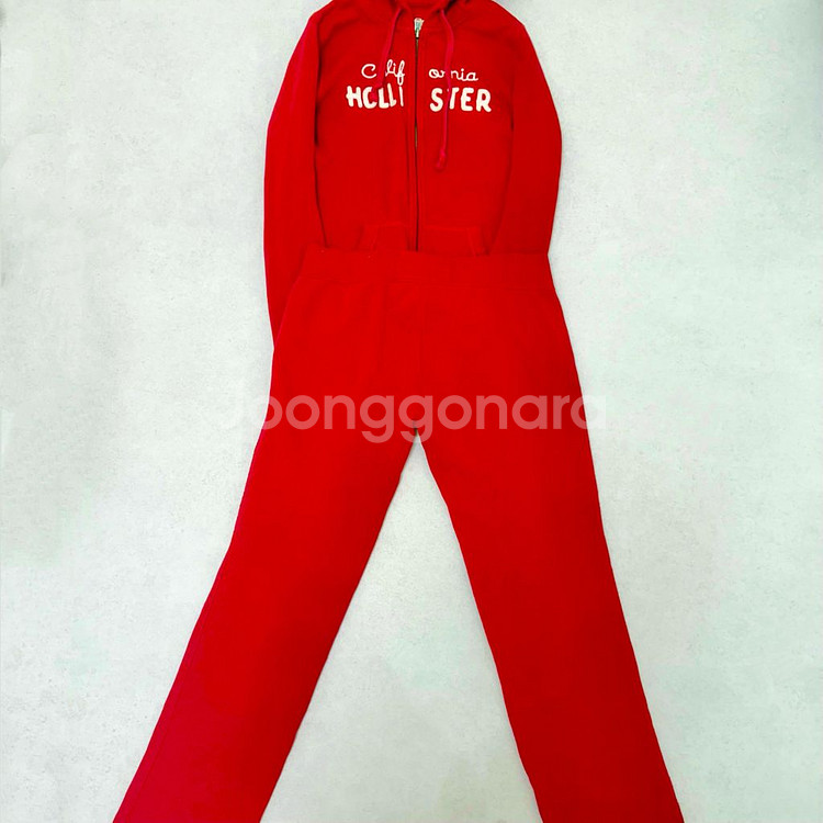 급처 쿨거시네고) 홀리스터 후드 집업S + Y2K 세트 바지S 아베크롬비--1